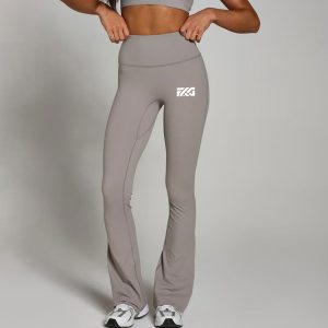 Flared Leggings - Mushroom