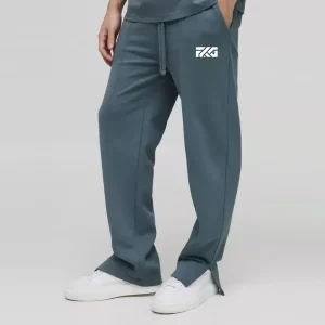 Relaxed Edizione Heavyweight Pintuck Split Hem Joggers